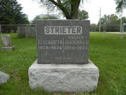 Rev. Johannes Strieter, Elisabeth Strieter
